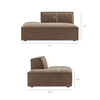 Restore 2-Piece Performance Fabric Upholstered Modular Loveseat by Modway / EEI-7427