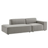 Restore 2-Piece Performance Fabric Upholstered Modular Loveseat by Modway / EEI-7427