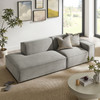 Restore 2-Piece Performance Fabric Upholstered Modular Loveseat by Modway / EEI-7427