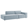 Restore 2-Piece Performance Fabric Upholstered Modular Loveseat by Modway / EEI-7427