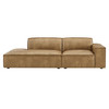 Restore 2-Piece Vegan Leather Modular Loveseat by Modway / EEI-7428