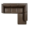 Restore 4-Piece Vegan Leather Modular L-Shaped Sofa by Modway / EEI-7430