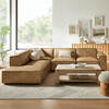Restore 4-Piece Vegan Leather Modular L-Shaped Sofa by Modway / EEI-7432