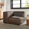 Restore Vegan Leather Modular Corner Chair by Modway / EEI-7394