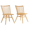 Alvar Spindle Back Dining Side Chairs Set of 2 by Modway / EEI-7482