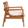 Tula Wood Rattan Lounge Chair by Modway / EEI-7602