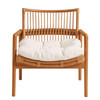 Tula Wood Rattan Lounge Chair by Modway / EEI-7602
