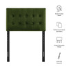 Emily Stain-Resistant Performance Velvet Twin Size Headboard by Modway / MOD-7280