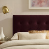Emily Stain-Resistant Performance Velvet Full Size Headboard by Modway / MOD-7282