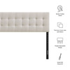 Emily Fabric Upholstered King Size Headboard by Modway / MOD-7287