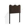 Athena Stain-Resistant Performance Velvet Twin Size Headboard by Modway / MOD-7288