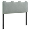 Athena Striped Fabric Upholstered Full Size Headboard by Modway / MOD-7292