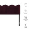 Athena Stain-Resistant Performance Velvet King Size Headboard by Modway / MOD-7295