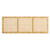 Sandy Wall Mounted Wood and Rattan King Size Headboard by Modway / MOD-7340