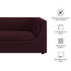 Hilda 86" Curved Back Performance Velvet Sofa by Modway / EEI-7564