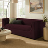 Hilda 86" Curved Back Performance Velvet Sofa by Modway / EEI-7564