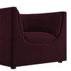 Hilda Curved Back Performance Velvet Armchair by Modway / EEI-7566