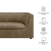 Hilda 86" Curved Back Vegan Leather Sofa by Modway / EEI-7567