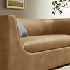 Hilda 67" Curved Back Vegan Leather Loveseat by Modway / EEI-7568