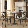 Oswego Round 30-inch Bistro Dining Table Bronze / CS-100063