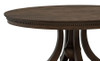 Ridgewell Round Pedestal Dining Table Dark Oak / CS-104600