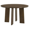 Strouse 47-inch Round Wood Dining Room Table Walnut / CS-193940WAL