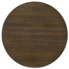 Strouse 47-inch Round Wood Dining Room Table Walnut / CS-193940WAL
