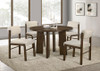 Strouse 47-inch Round Wood Dining Room Table Walnut / CS-193940WAL