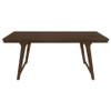 Reynolds 6-piece Rectangular Dining Table Set Brown Oak / CS-107591-S6