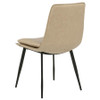 Ortega Upholstered Dining Side Chair Tan (Set of 2) / CS-115472TAN