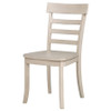 Orrison Ladder Back Dining Side Chair Linen (Set of 2) / CS-121262