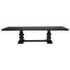 Phelps 9-piece Rectangular Dining Table Set Distressed Noir / CS-121231-S9A
