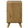 Bennett 2-drawer Bedroom Nightstand Bedside Table Light Oak / CS-222902