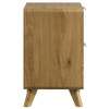 Bennett 2-drawer Bedroom Nightstand Bedside Table Light Oak / CS-222902