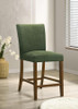Paxton Upholstered Counter Height Dining Chair Green (Set of 2) / CS-122179GRN