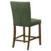 Paxton Upholstered Counter Height Dining Chair Green (Set of 2) / CS-122179GRN