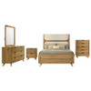Bennett 5-piece Eastern King Bedroom Set Light Oak / CS-222901KE-S5