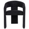 Carlow Upholstered Dining Arm Chair Black (Set of 2) / CS-193813BLK