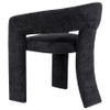 Carlow Upholstered Dining Arm Chair Black (Set of 2) / CS-193813BLK