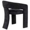 Carlow Upholstered Dining Arm Chair Black (Set of 2) / CS-193813BLK