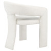 Carlow Upholstered Dining Arm Chair White (Set of 2) / CS-193813WHT