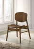 Benford Dining Side Chair Wood Seat Dark Brown (Set of 2) / CS-193832