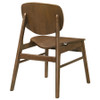 Benford Dining Side Chair Wood Seat Dark Brown (Set of 2) / CS-193832