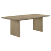 Decker 7-piece 82-inch Rectangular Dining Set Black and Natural Oak / CS-193951NAT-S7C