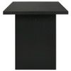 Decker 70-inch Rectangular Wood Counter Height Dining Table Black / CS-193958BLK