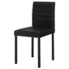 Garza Upholstered Dining Side Chair Black (Set of 4) / CS-193982