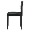 Garza Upholstered Dining Side Chair Black (Set of 4) / CS-193982