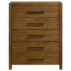 Adderley 5-drawer Bedroom Chest of Drawers Warm Brown / CS-215855