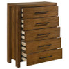 Adderley 5-drawer Bedroom Chest of Drawers Warm Brown / CS-215855