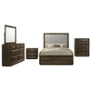 Atlas 5-piece California King Bedroom Set Dark Oak / CS-215971KW-S5